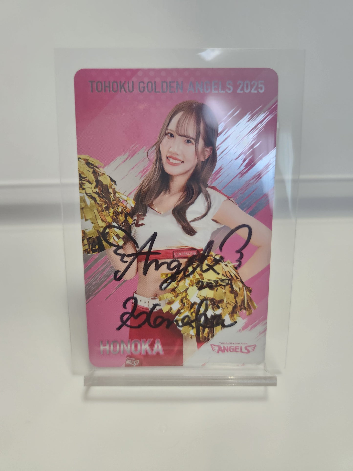 東北ゴールデンエンジェルス 2025 HONOKA 直筆サイン入りグルメカード