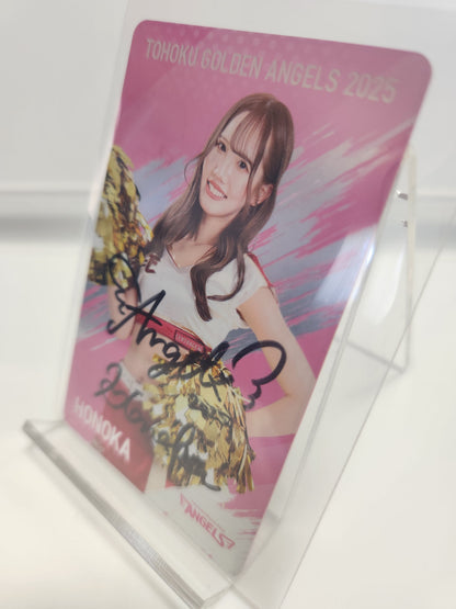東北ゴールデンエンジェルス 2025 HONOKA 直筆サイン入りグルメカード