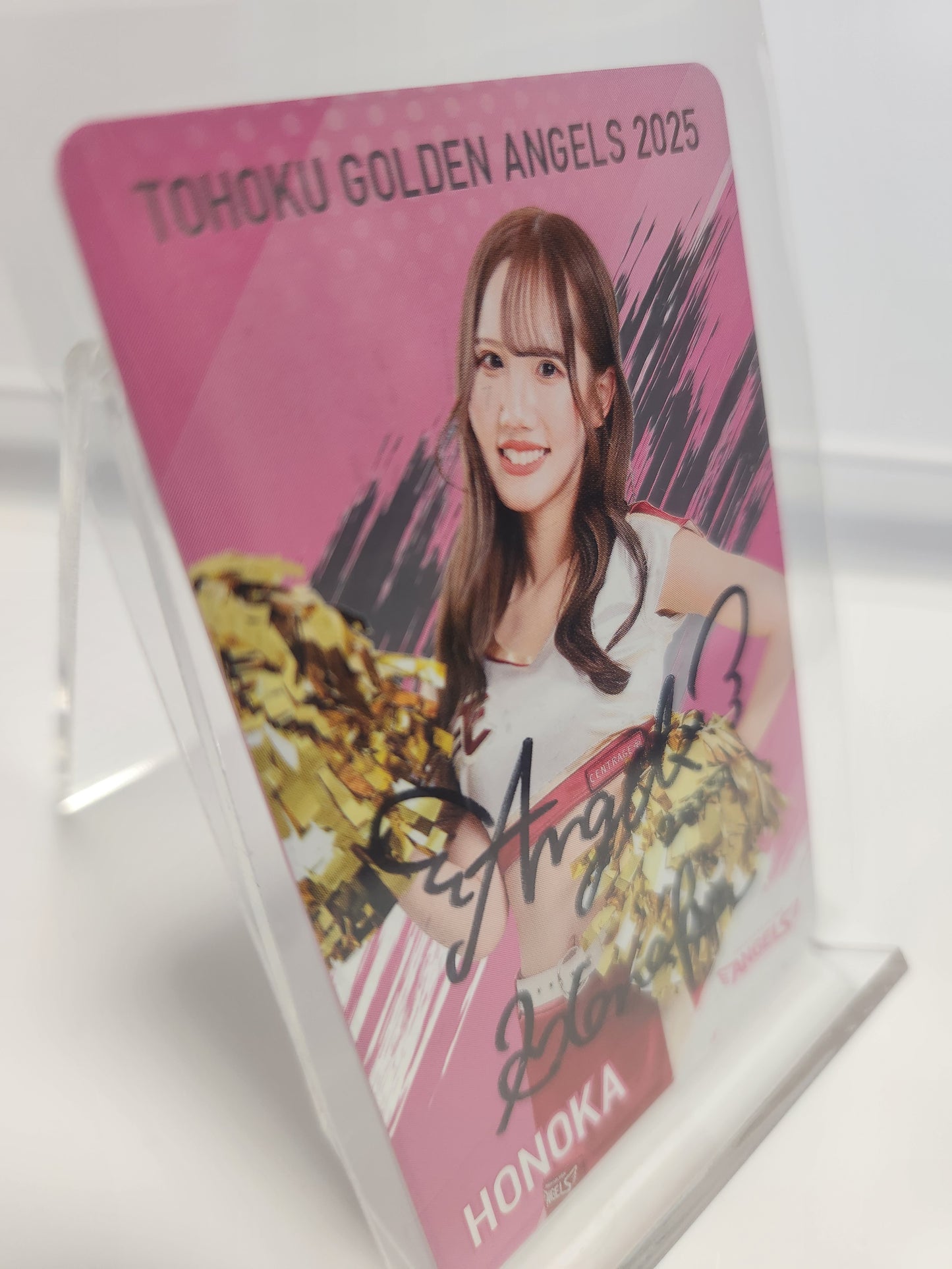 東北ゴールデンエンジェルス 2025 HONOKA 直筆サイン入りグルメカード