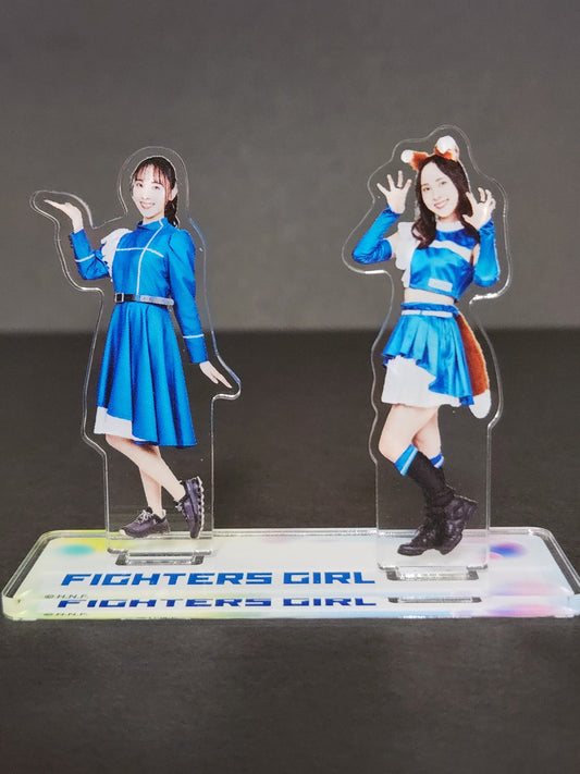 FIGHTERSGIRL 2024 長谷川陽花 2連アクスタ