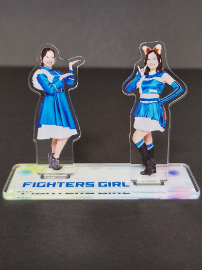 FIGHTERSGIRL 2024 高野実 ２連アクスタ