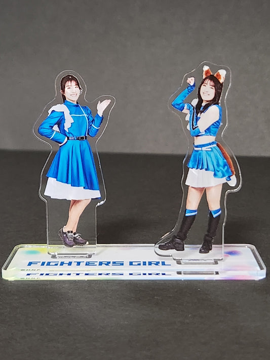 FIGHTERSGIRL 2024 山口瑠伽 ２連アクスタ