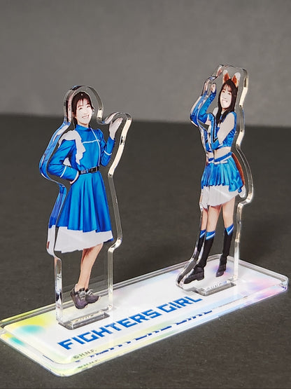 FIGHTERSGIRL 2024 山口瑠伽 ２連アクスタ