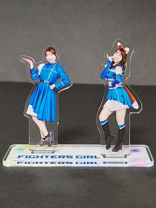 FIGHTERSGIRL 2024 大野未侑 ２連アクスタ