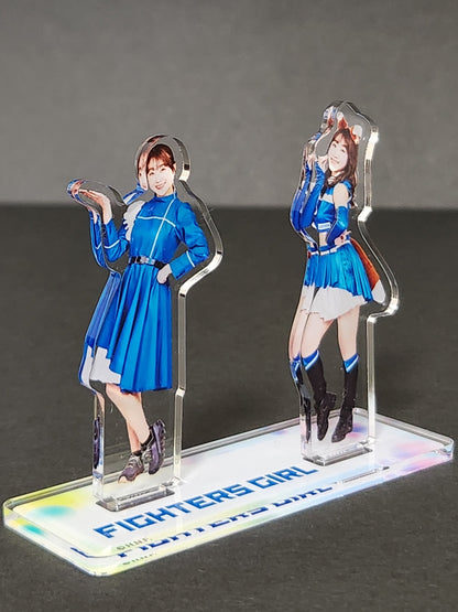 FIGHTERSGIRL 2024 大野未侑 ２連アクスタ
