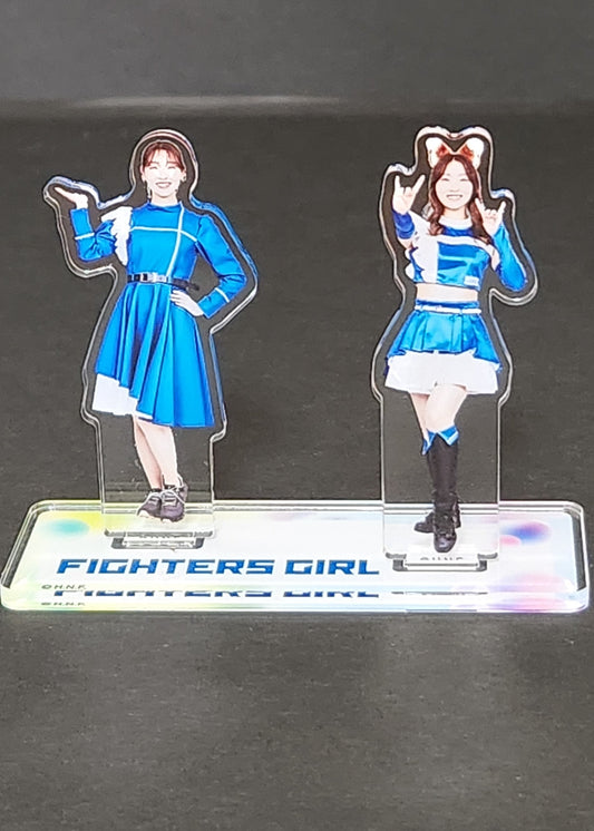 FIGHTERSGIRL 2024 千葉しずく 2連アクスタ