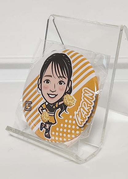 GIANTSVENUS 2025 大倉かりん 缶バッジ 未開封