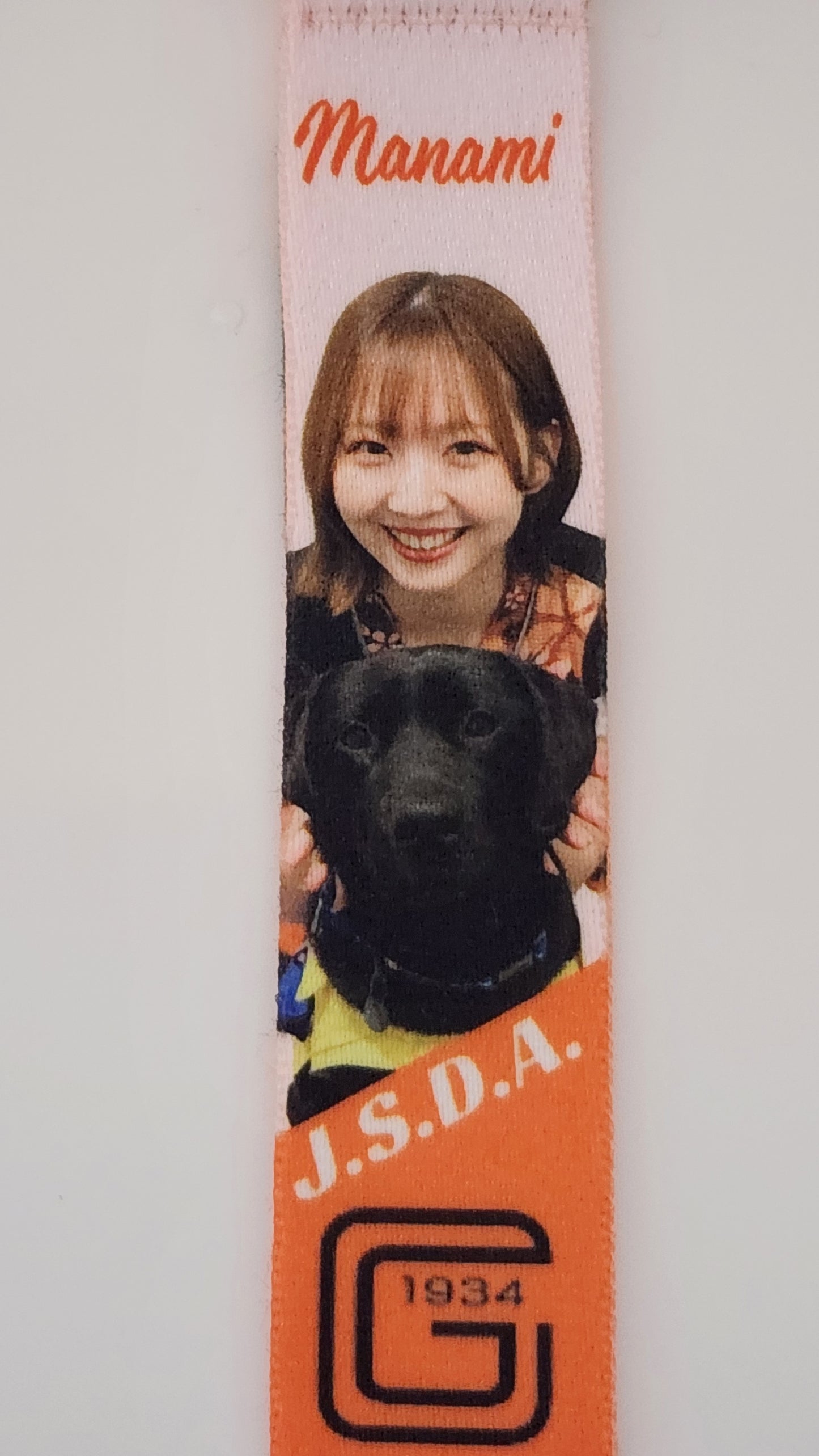 GIANTSVENUS 2026 山本まなみ 介助犬 リボンストラップ