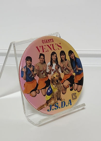 GIANTSVENUS 2025 介助犬 缶バッジ