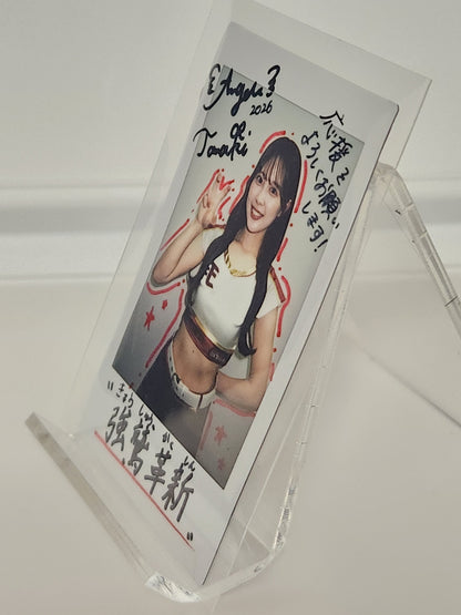 BBM 2026 東北ゴールデンエンジェルス TAMAKI 直筆サイン入りチェキ 2/10