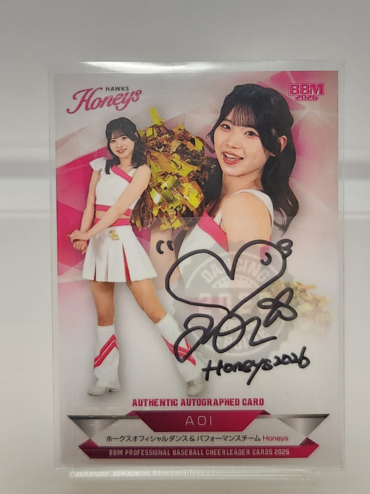 BBM 2026 Honeys AOI サインカード 77/90