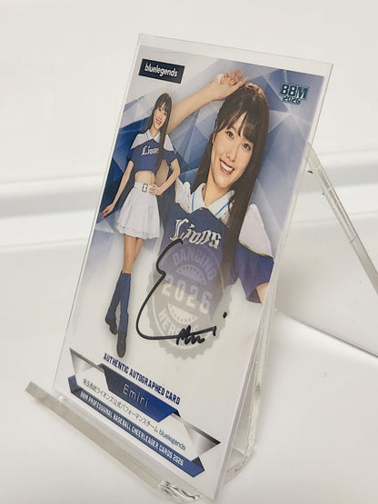 BBM 2026 Bluelegends Emiri サインカード 08/90