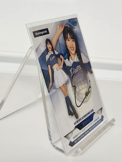 BBM 2026 Bluelegends Emiri サインカード 08/90