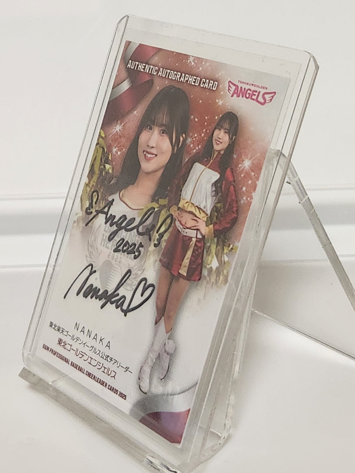 BBM 2025 東北ゴールデンエンジェルス NANAKA  サインカード 87/89