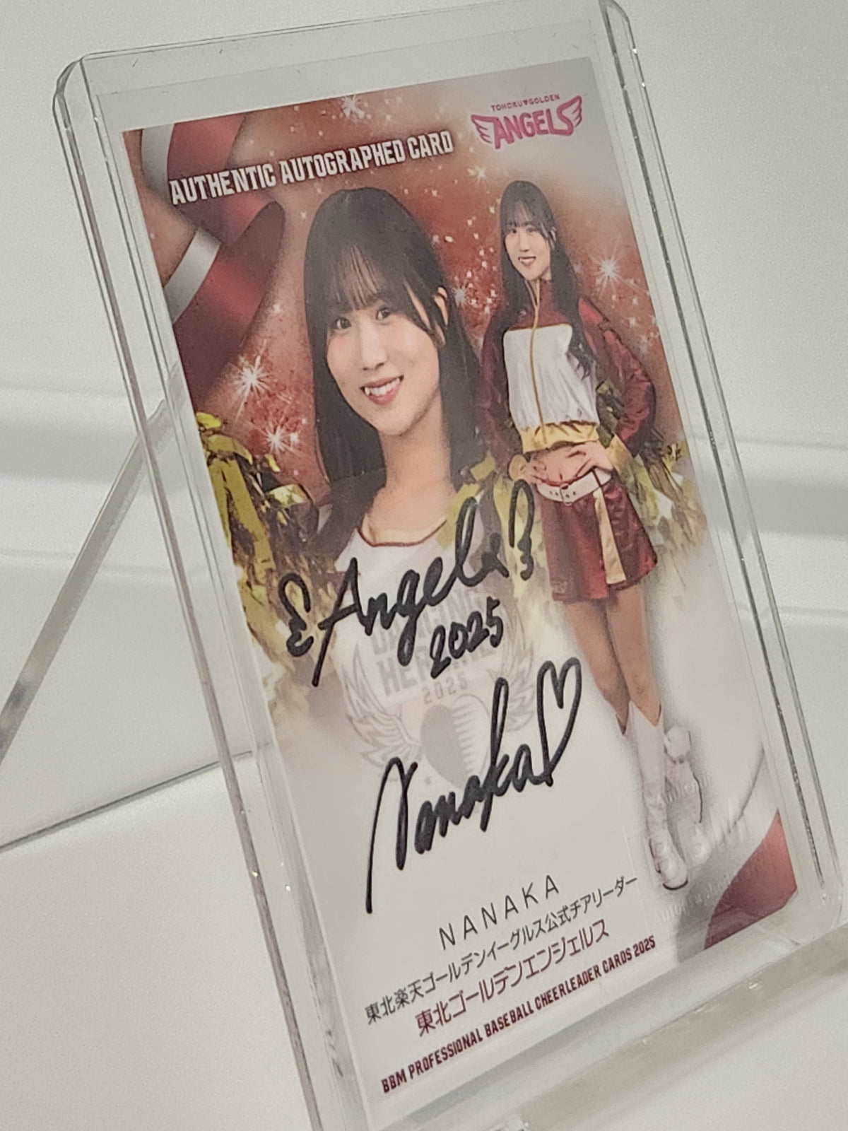 BBM 2025 東北ゴールデンエンジェルス NANAKA  サインカード 87/89