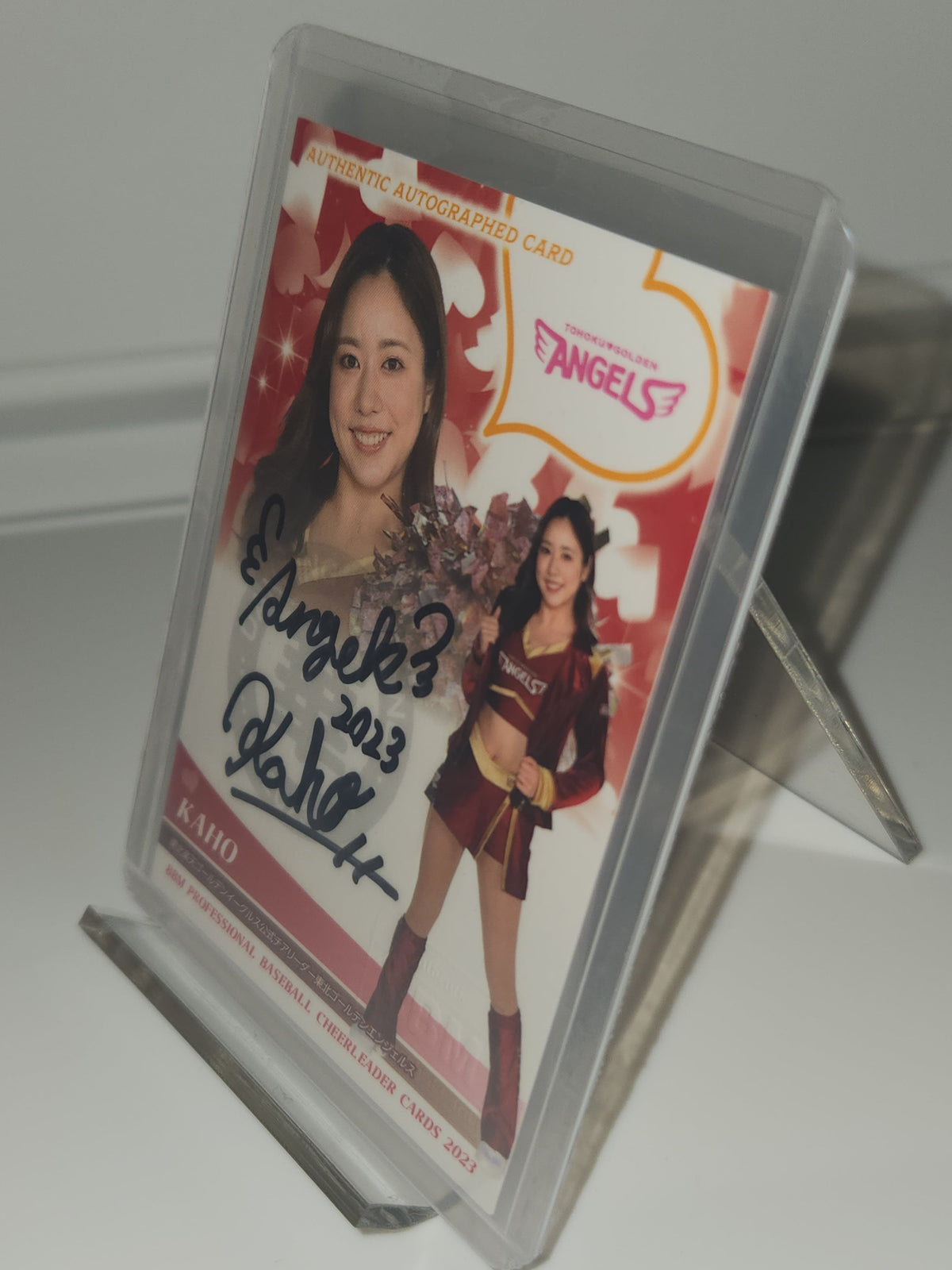 BBM 2023 東北ゴールデンエンジェルス KAHO 直筆サインカード　53/90